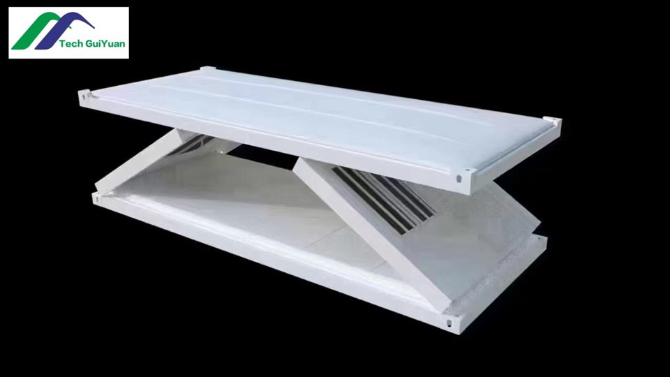 Fällbar containerhus